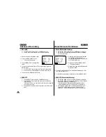 Предварительный просмотр 46 страницы Samsung VP-D70 Owner'S Instruction Book