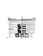 Предварительный просмотр 56 страницы Samsung VP-D70 Owner'S Instruction Book