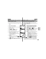 Preview for 87 page of Samsung VP-D70 Owner'S Instruction Book