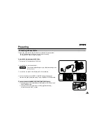 Предварительный просмотр 21 страницы Samsung VP-D73 Owner'S Instruction Book