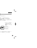 Preview for 45 page of Samsung VP-D85 Owner'S Instruction Book