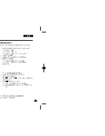 Предварительный просмотр 71 страницы Samsung VP-D85 Owner'S Instruction Book