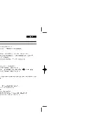 Предварительный просмотр 74 страницы Samsung VP-D85 Owner'S Instruction Book