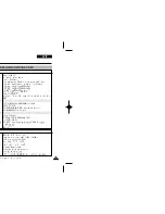 Preview for 101 page of Samsung VP-D85 Owner'S Instruction Book