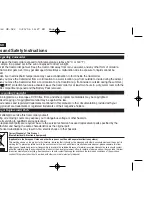 Preview for 6 page of Samsung VP-D963 Owner'S Instruction Manual