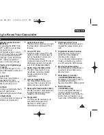 Preview for 7 page of Samsung VP-D963 Owner'S Instruction Manual