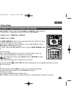 Preview for 37 page of Samsung VP-D963 Owner'S Instruction Manual