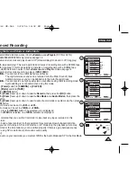 Preview for 43 page of Samsung VP-D963 Owner'S Instruction Manual