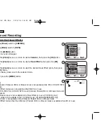 Preview for 52 page of Samsung VP-D963 Owner'S Instruction Manual