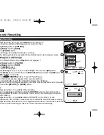 Preview for 56 page of Samsung VP-D963 Owner'S Instruction Manual