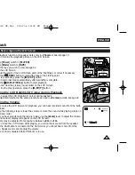 Preview for 57 page of Samsung VP-D963 Owner'S Instruction Manual