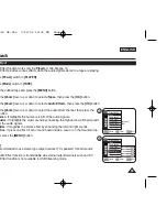 Preview for 65 page of Samsung VP-D963 Owner'S Instruction Manual