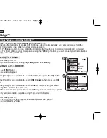 Preview for 86 page of Samsung VP-D963 Owner'S Instruction Manual