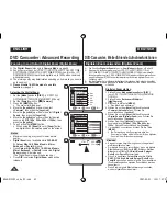 Preview for 62 page of Samsung VP DC 171 i Owner'S Instruction Book