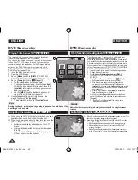 Preview for 64 page of Samsung VP DC 171 i Owner'S Instruction Book