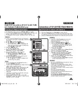 Предварительный просмотр 99 страницы Samsung VP DC 171 i Owner'S Instruction Book