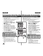 Preview for 42 page of Samsung VP-DC161 Owner'S Instruction Book