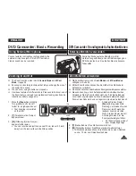 Preview for 45 page of Samsung VP-DC161 Owner'S Instruction Book