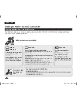 Preview for 10 page of Samsung VP-DC171I Owner'S Instruction Book