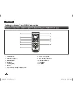 Preview for 18 page of Samsung VP-DC171I Owner'S Instruction Book