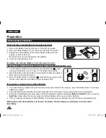 Preview for 20 page of Samsung VP-DC171I Owner'S Instruction Book