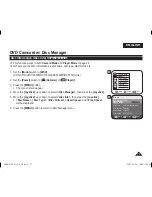 Preview for 77 page of Samsung VP-DC171I Owner'S Instruction Book