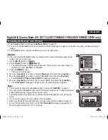 Preview for 99 page of Samsung VP-DC171I Owner'S Instruction Book