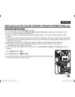 Preview for 113 page of Samsung VP-DC171I Owner'S Instruction Book