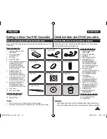 Preview for 13 page of Samsung VP-DC171WH Owner'S Instruction Book