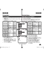 Preview for 27 page of Samsung VP-DC171WH Owner'S Instruction Book