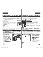 Предварительный просмотр 39 страницы Samsung VP-DC171WH Owner'S Instruction Book