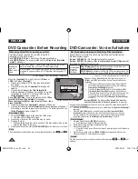 Предварительный просмотр 42 страницы Samsung VP-DC171WH Owner'S Instruction Book