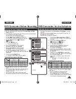 Предварительный просмотр 43 страницы Samsung VP-DC171WH Owner'S Instruction Book