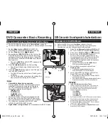 Предварительный просмотр 45 страницы Samsung VP-DC171WH Owner'S Instruction Book