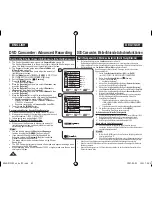 Preview for 52 page of Samsung VP-DC171WH Owner'S Instruction Book