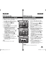 Preview for 67 page of Samsung VP-DC171WH Owner'S Instruction Book