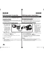 Предварительный просмотр 84 страницы Samsung VP-DC171WH Owner'S Instruction Book