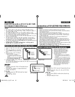 Предварительный просмотр 90 страницы Samsung VP-DC171WH Owner'S Instruction Book