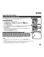 Предварительный просмотр 89 страницы Samsung VP-DC563 Owner'S Instruction Book