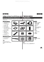 Preview for 13 page of Samsung VP-DC565i Owner'S Instruction Book