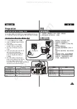 Preview for 21 page of Samsung VP-DC565i Owner'S Instruction Book