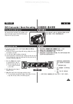 Предварительный просмотр 45 страницы Samsung VP-DC565i Owner'S Instruction Book