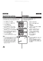 Предварительный просмотр 90 страницы Samsung VP-DC565i Owner'S Instruction Book