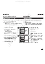 Предварительный просмотр 91 страницы Samsung VP-DC565i Owner'S Instruction Book