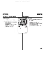 Предварительный просмотр 95 страницы Samsung VP-DC565i Owner'S Instruction Book