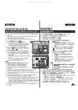 Предварительный просмотр 101 страницы Samsung VP-DC565i Owner'S Instruction Book