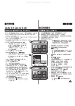 Предварительный просмотр 103 страницы Samsung VP-DC565i Owner'S Instruction Book