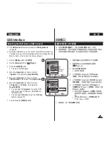 Preview for 109 page of Samsung VP-DC565i Owner'S Instruction Book