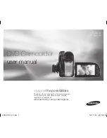 Preview for 1 page of Samsung VP-DX10 User Manual