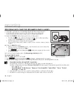 Preview for 48 page of Samsung VP-DX10 User Manual